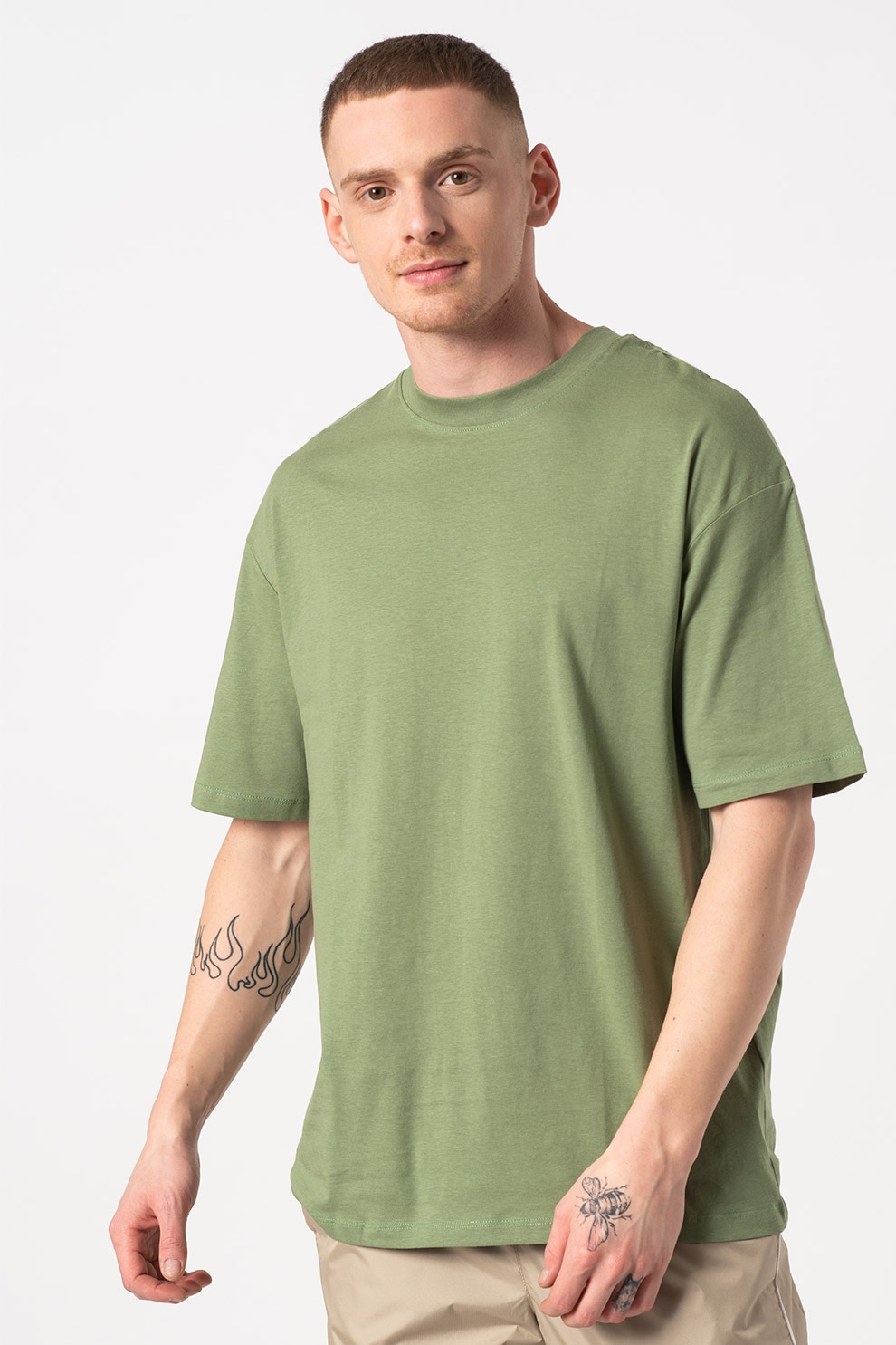 Jack & Jones 12249319 Jjebradley Tee Ss O-neck Noos Ss Erkek T-shirt